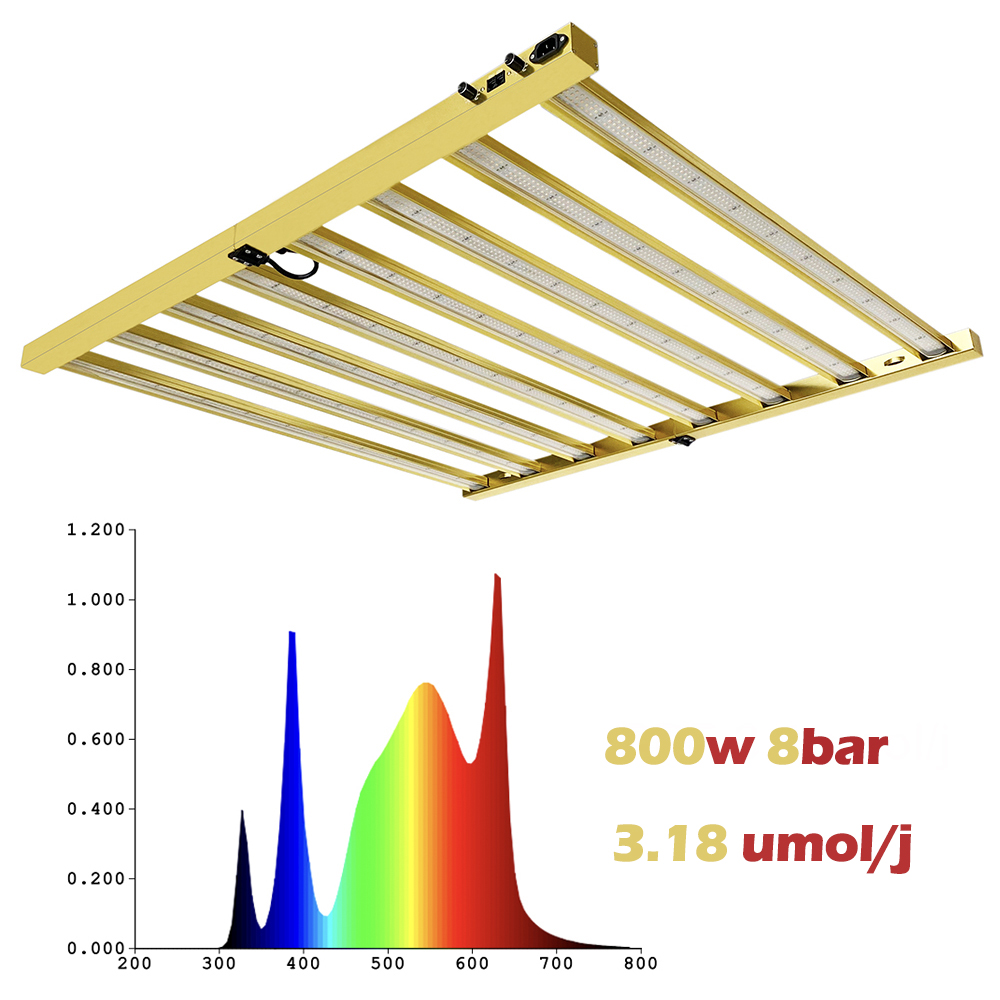 Grow Light Led - TIDESTAR 800w UV/IR LED Büyütme Lambası