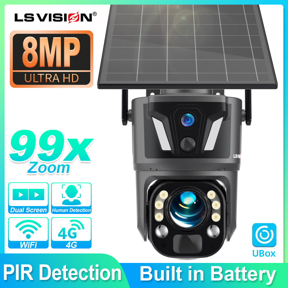 Garden Camera - LS VISION 4K 8MP Dış Mekan