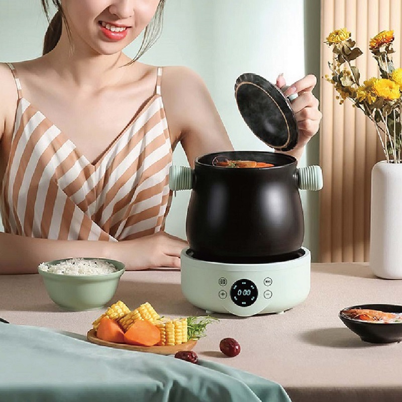 Smart Pot - 1.8L Ev Akıllı Bölünmüş Seramik Çin