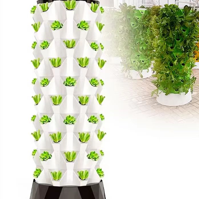 Hydroponic Tower - Çiftlik Otomatik Sulama Damla Sulama Sistemleri