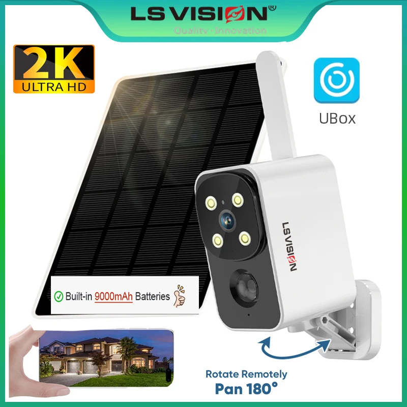 Garden Camera - LS VISION Dış Mekan Güneş Enerjili