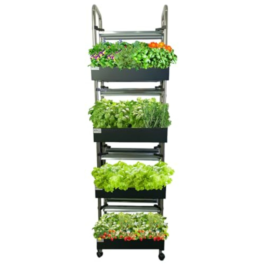 Smart Garden System - İç mekan hidroponik yetiştirme sistemi: akıllı