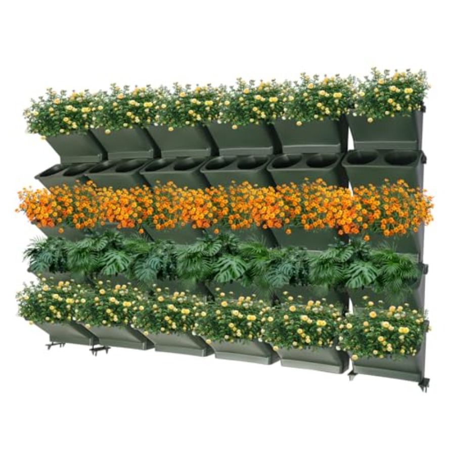 Self Watering Planter - Balkon ve Bahçe Kullanımı İçin Dikey