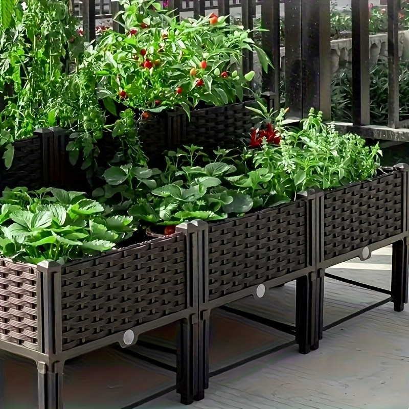 Self Watering Planter - Yüksek Bahçe Yatağı, Kendiliğinden Sulanan ve