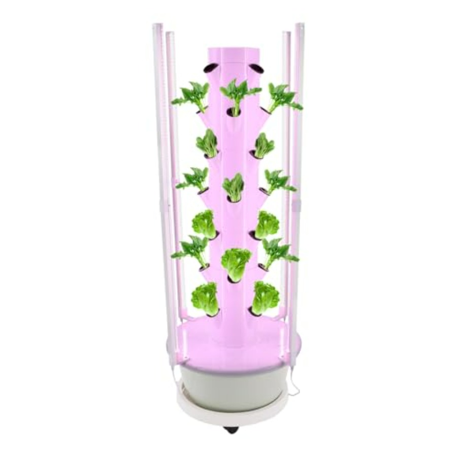 Hydroponic Tower - İç/dış mekan bahçe çiftlikleri ve okullar
