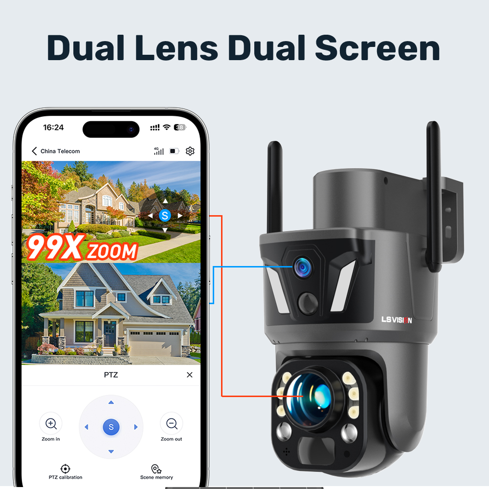 LS VISION 4K 8MP Dış Mekan Ev  - Garden Camera incelemesi ve fiyatı