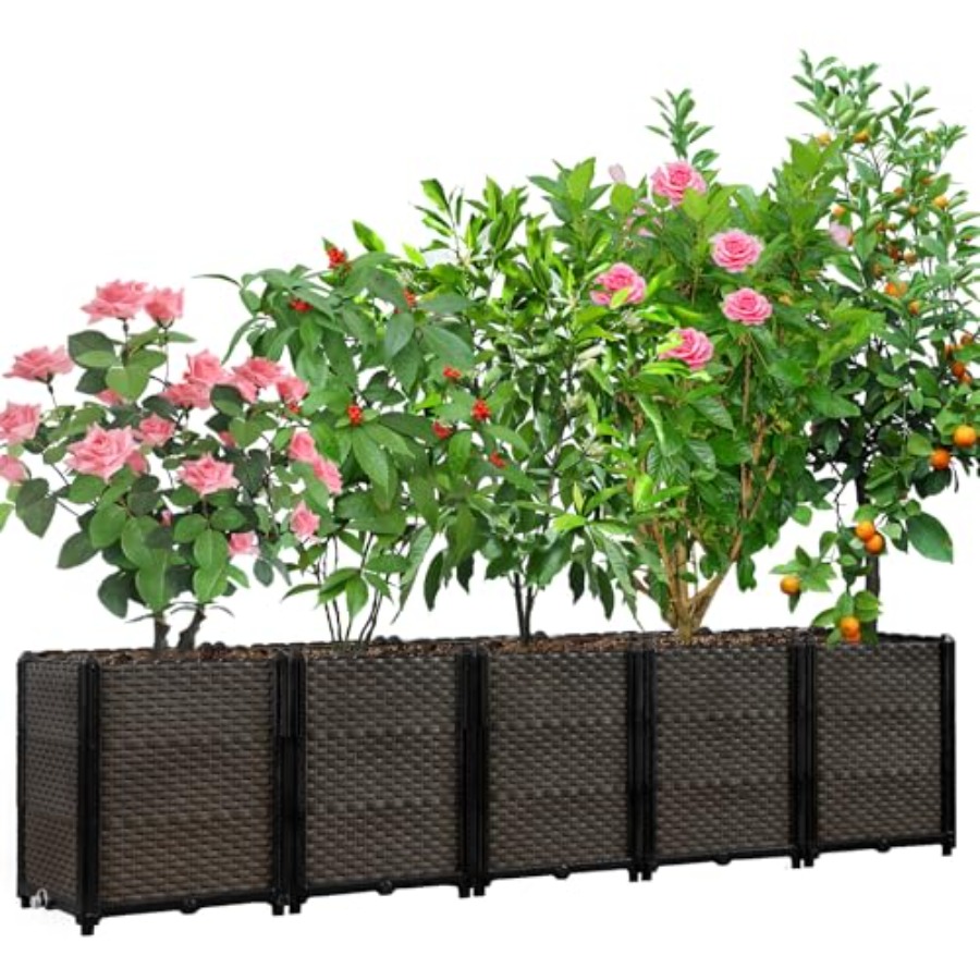 Veranda, balkon, teras için dı - Self Watering Planter incelemesi ve fiyatı