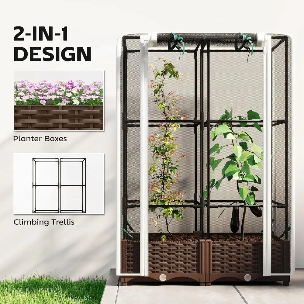 Çerçeveli Yükseltilmiş Bahçe Y - Self Watering Planter incelemesi ve fiyatı