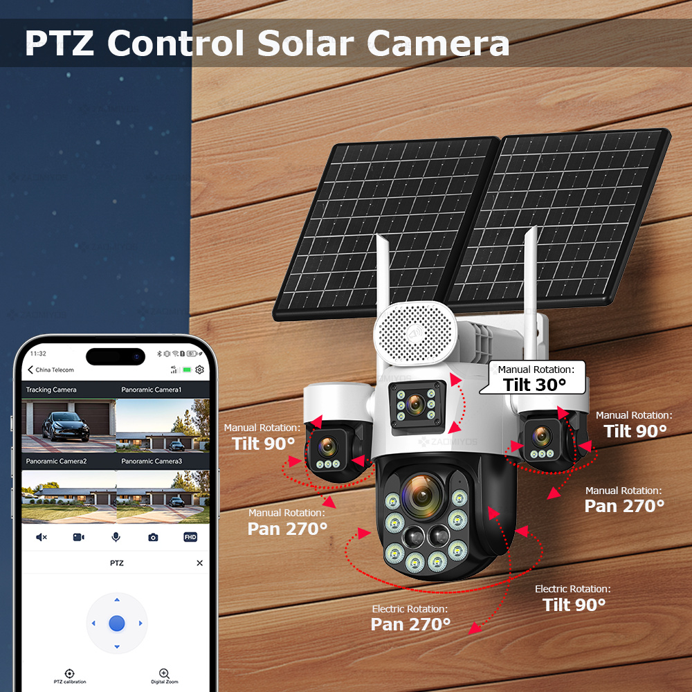 4 Lensli Dış Mekan 360 °   Gün - Garden Camera incelemesi ve fiyatı