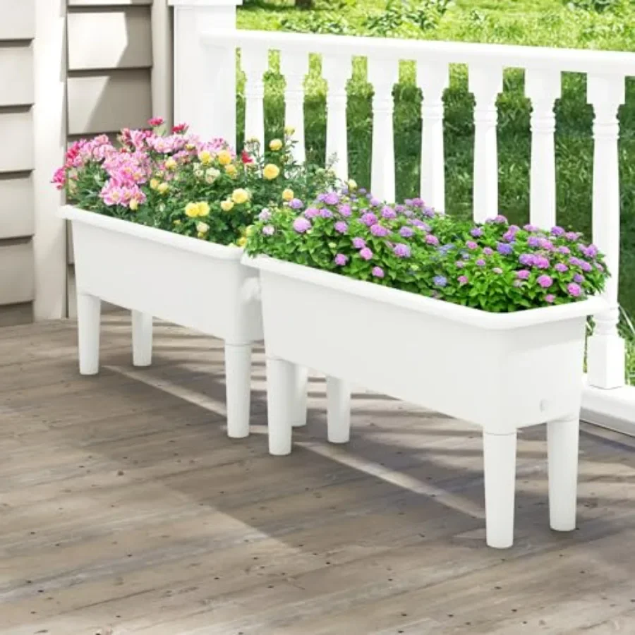 2'li Dış Mekan Yükseltilmiş Ba - Self Watering Planter incelemesi ve fiyatı