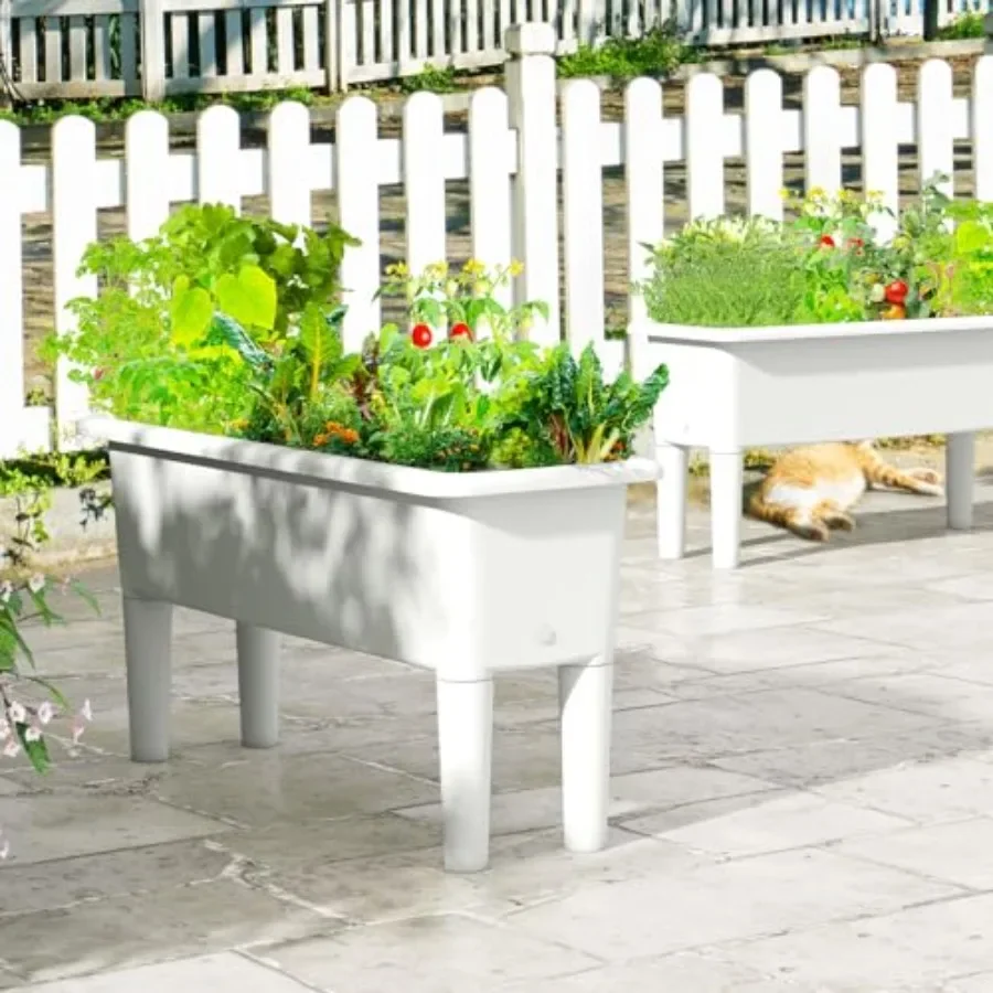 2'li Dış Mekan Yükseltilmiş Ba - Self Watering Planter incelemesi ve fiyatı