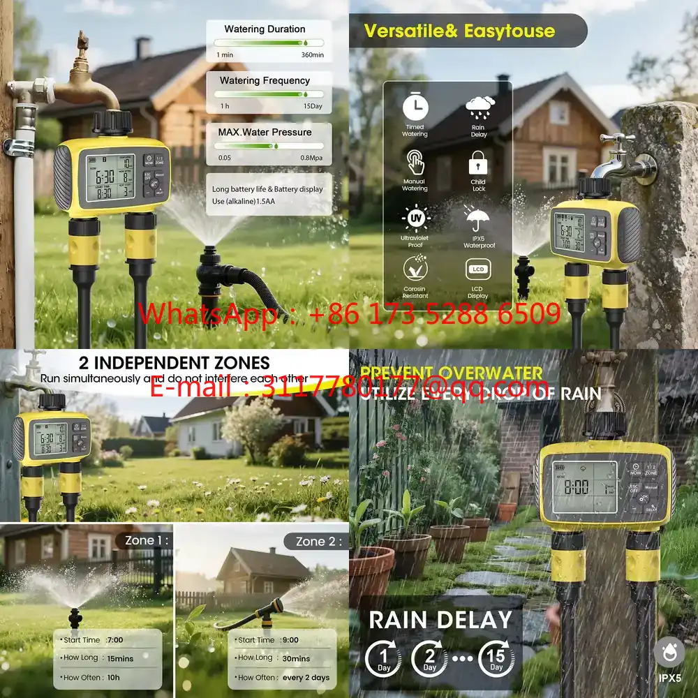 WAP01 Geniş Ekranlı Bahçe Sula - Smart Garden System incelemesi ve fiyatı