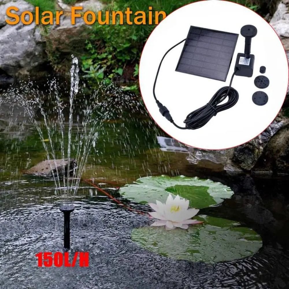 1.4W Mini güneş çeşme pompası  - Indoor Garden Kit incelemesi ve fiyatı