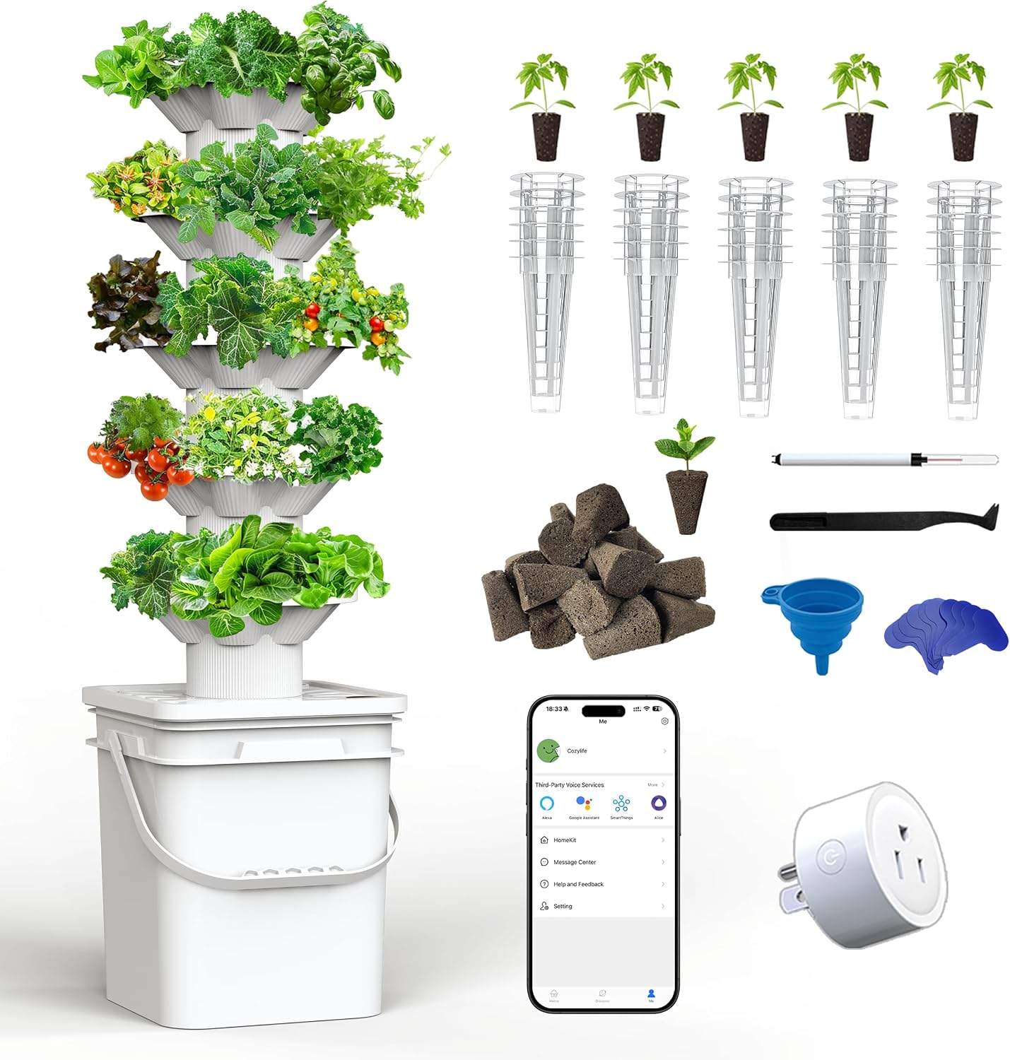 Hidroponik Yetiştirme Sistemi  - Hydroponic Tower incelemesi ve fiyatı