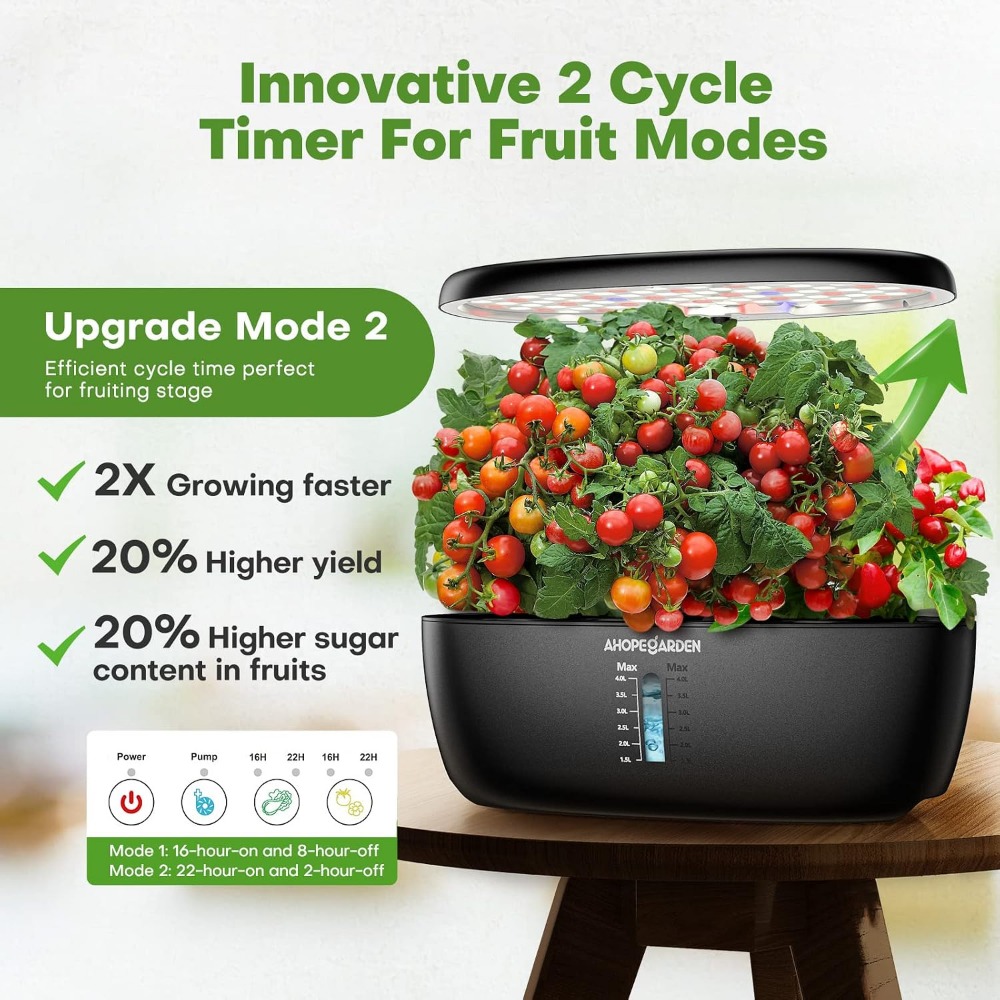 12 Bölmeli LED Büyütme Işıklı  - Indoor Garden Kit incelemesi ve fiyatı