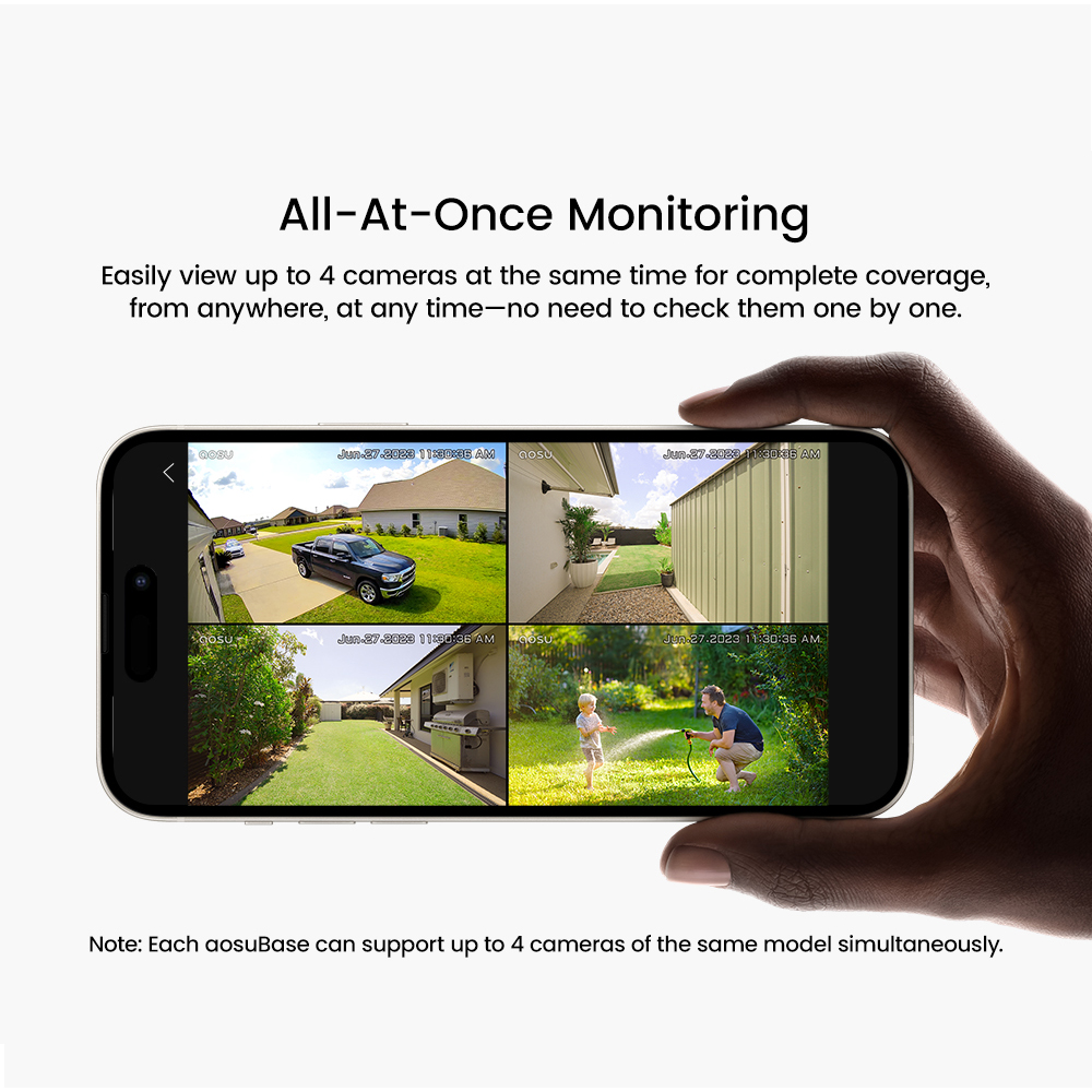 AOSU 5MP Solar Kamera Sistemi  - Garden Camera incelemesi ve fiyatı