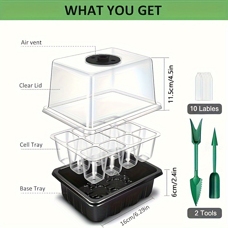 Fide Yetiştirme Kiti - 1/2/3 S - Plant Grow Light Full Spectrum incelemesi ve fiyatı