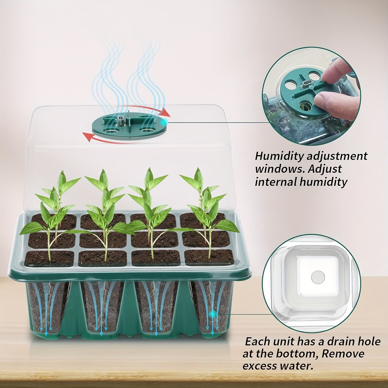 Fide Yetiştirme Kiti - 1/2/3 S - Plant Grow Light Full Spectrum incelemesi ve fiyatı