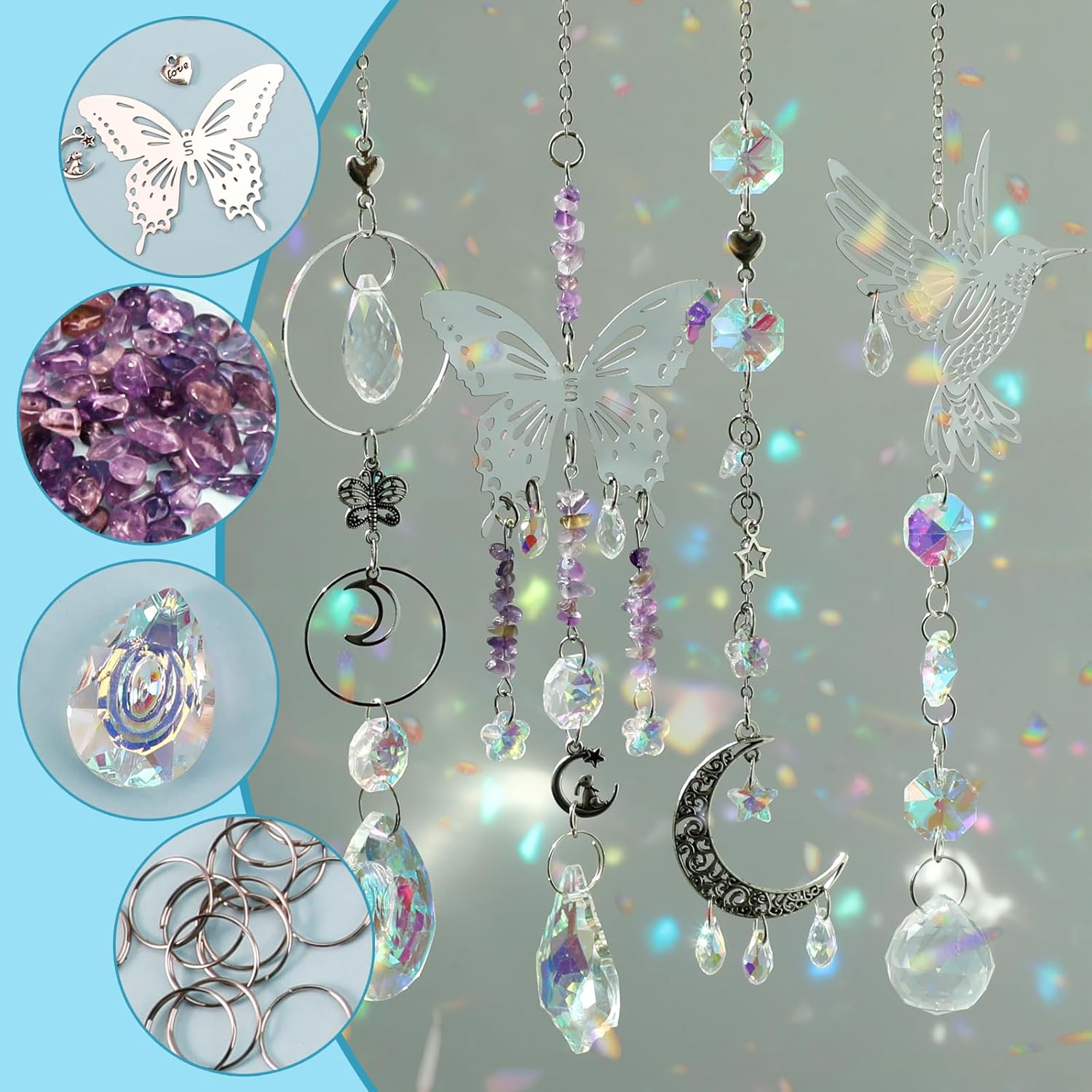 DIY 400 adet SunCatchers Yapma - Indoor Garden Kit incelemesi ve fiyatı