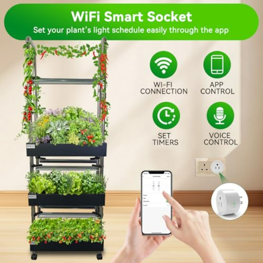 İç mekan hidroponik yetiştirme - Smart Garden System incelemesi ve fiyatı