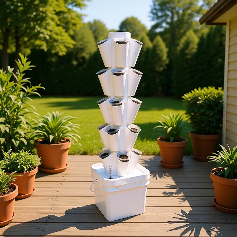 8L Masaüstü Hidroponik Kule To - Hydroponic Tower incelemesi ve fiyatı
