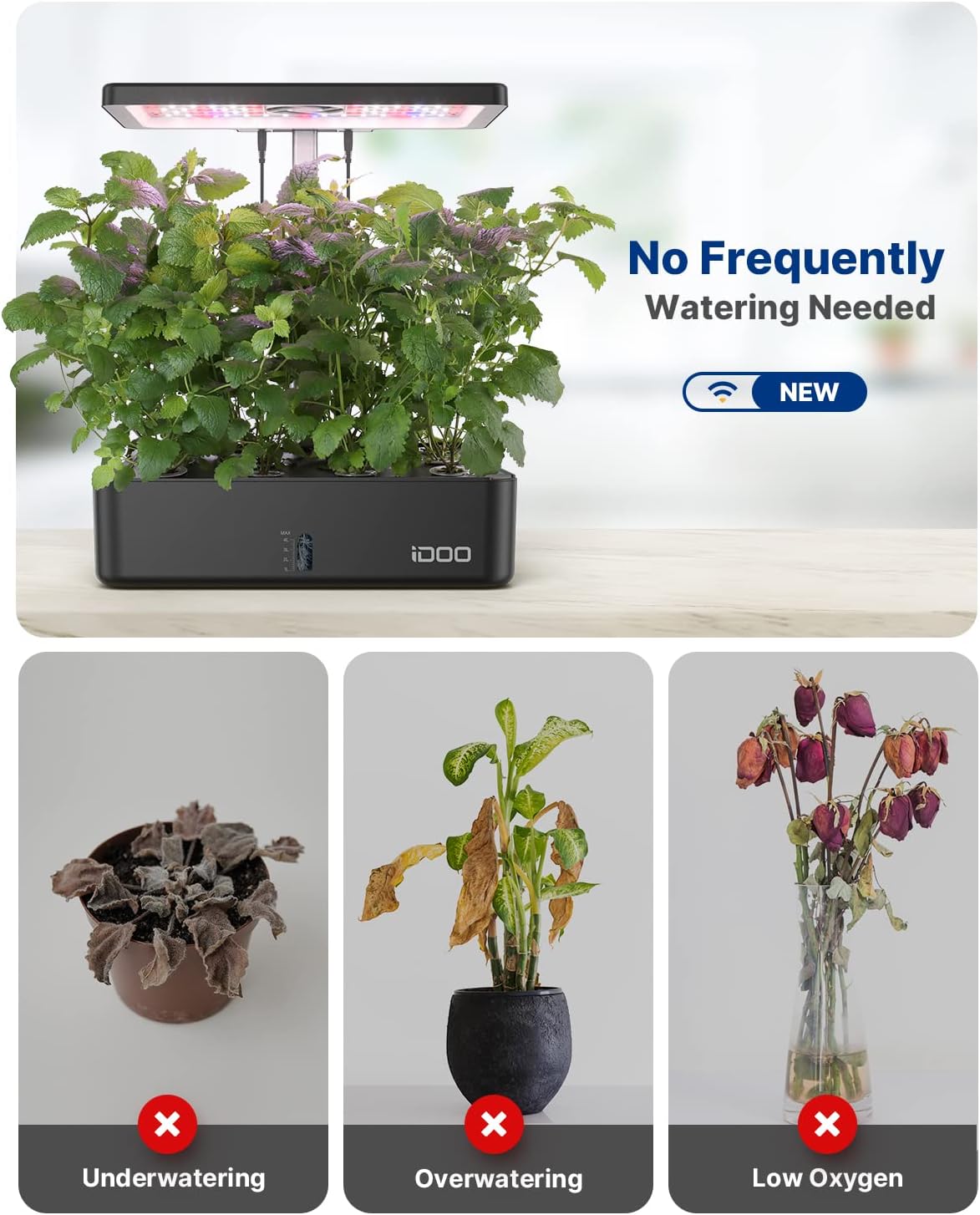 12 Bölmeli WiFi Hidroponik Yet - Indoor Garden Kit incelemesi ve fiyatı