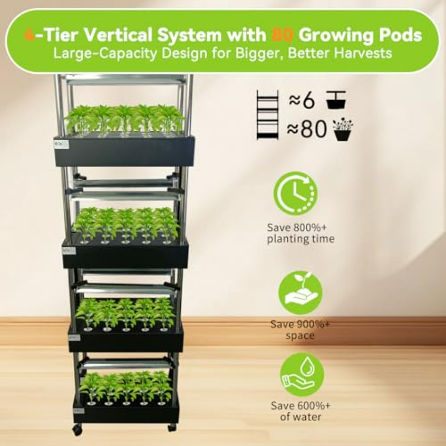 İç mekan hidroponik yetiştirme - Smart Garden System incelemesi ve fiyatı
