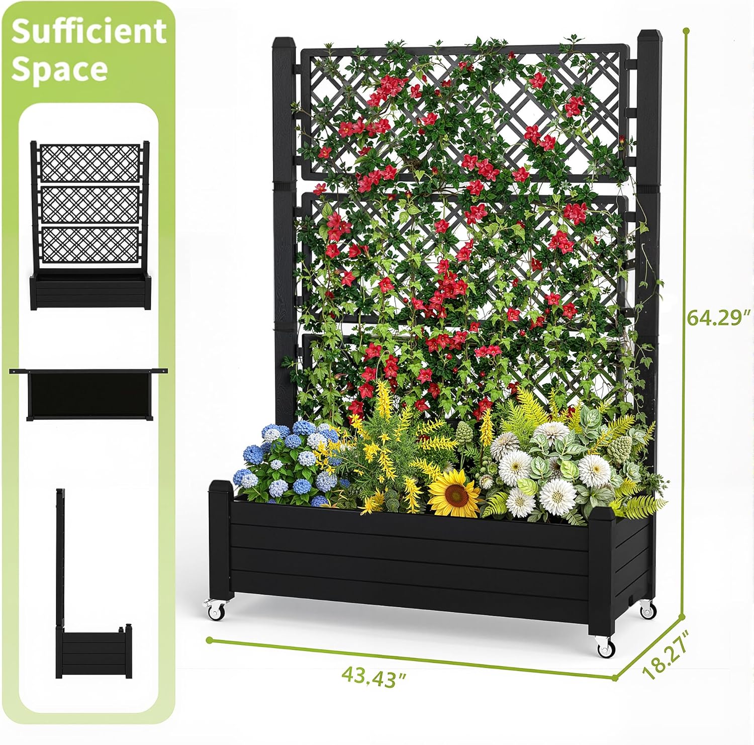 Çıkıntılı Bahçe Yatağı, Kilitl - Self Watering Planter incelemesi ve fiyatı