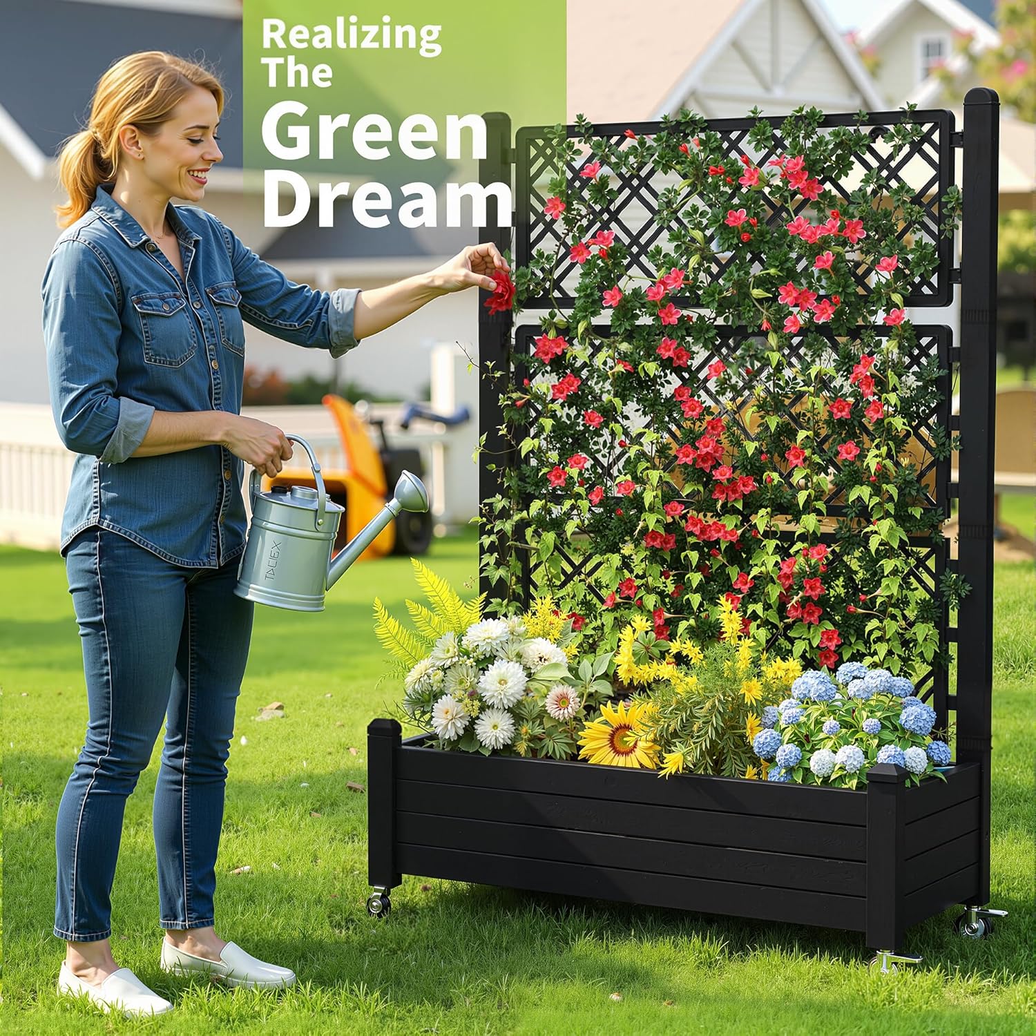 Çıkıntılı Bahçe Yatağı, Kilitl - Self Watering Planter incelemesi ve fiyatı