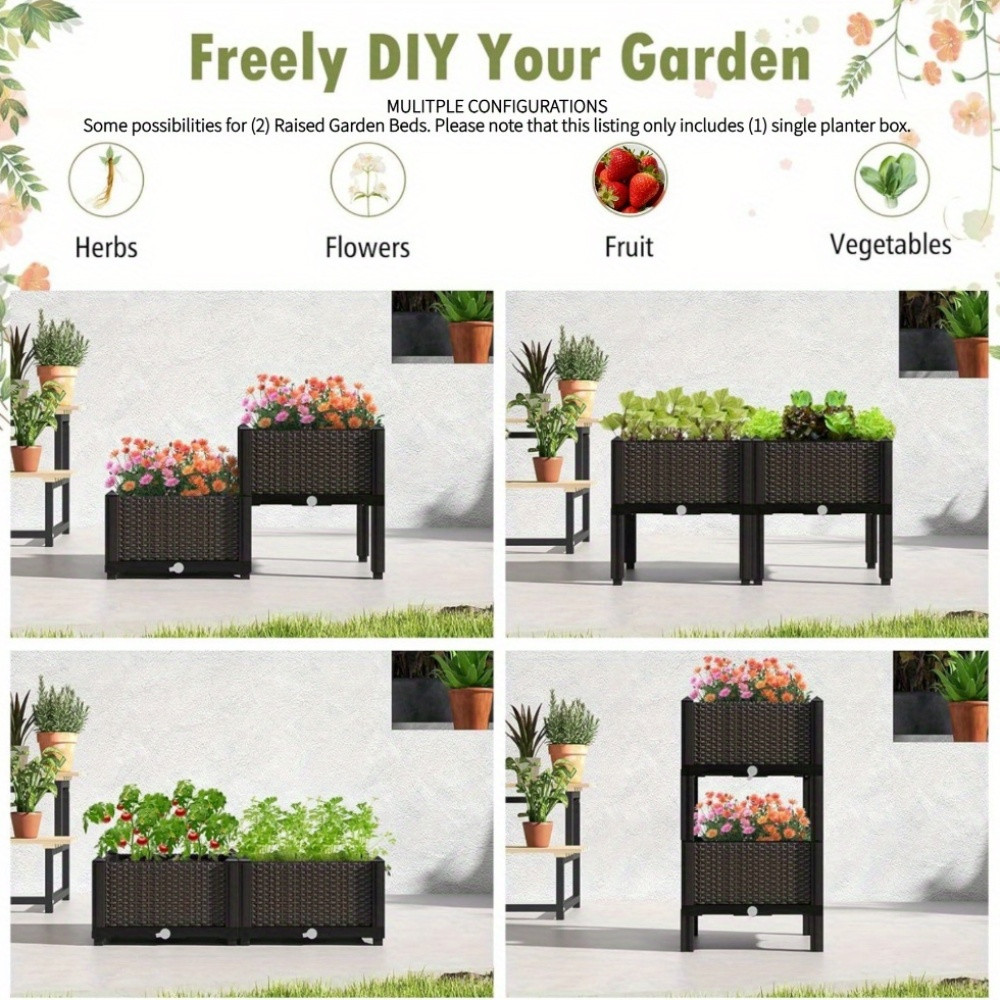 Yüksek Bahçe Yatağı, Kendiliği - Self Watering Planter incelemesi ve fiyatı