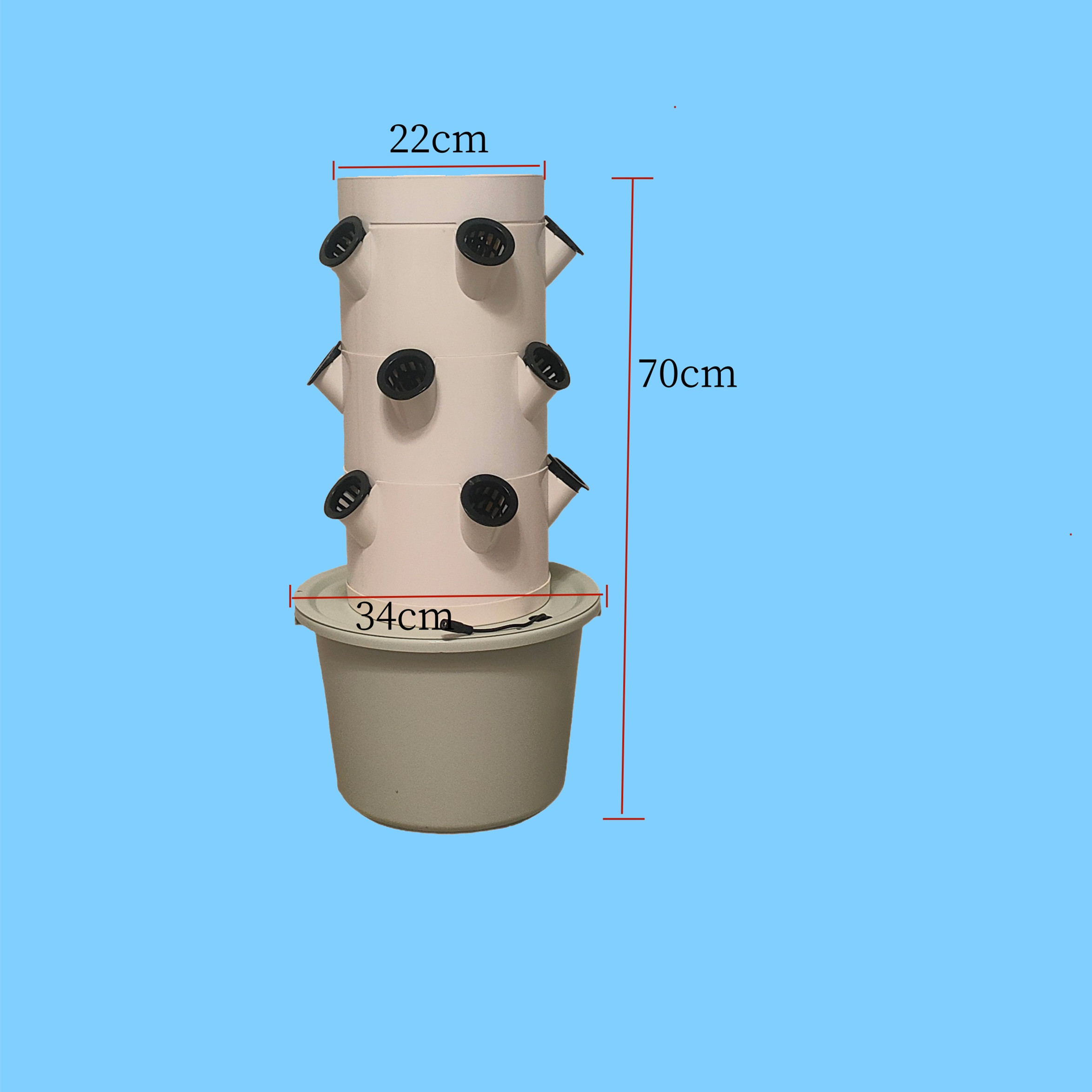 Dikey Hidroponik Yetiştirme Si - Indoor Garden Kit incelemesi ve fiyatı