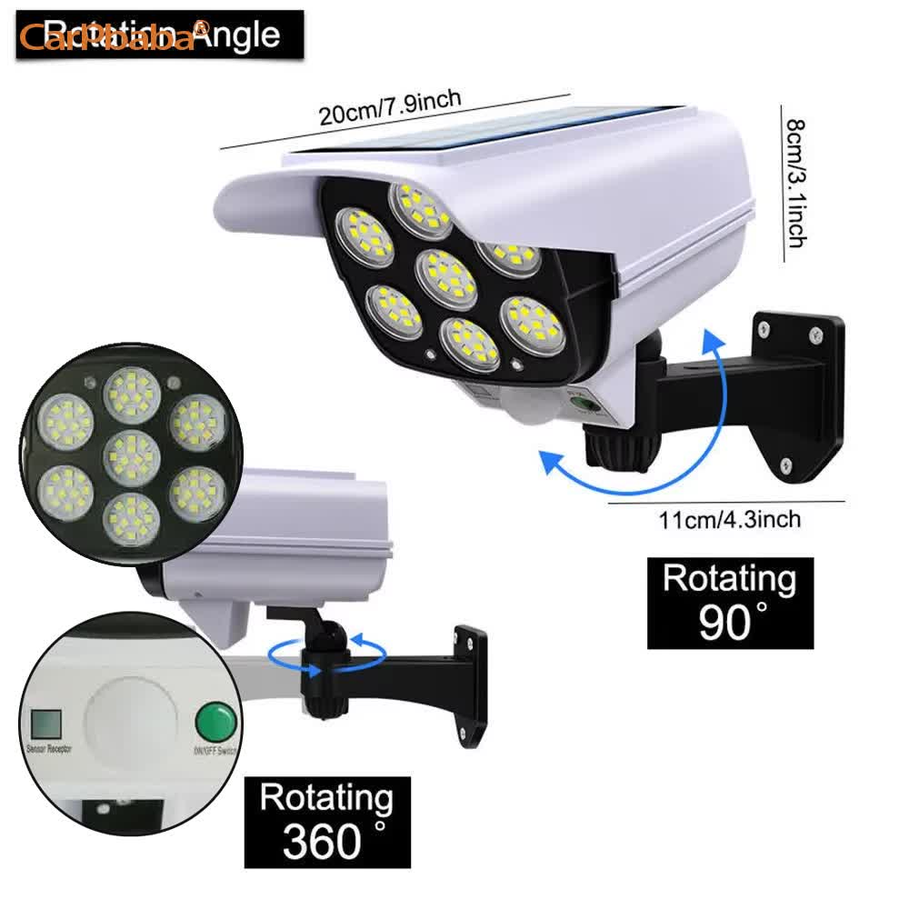 Açık Güneş Işığı Hareket Sensö - Garden Camera incelemesi ve fiyatı