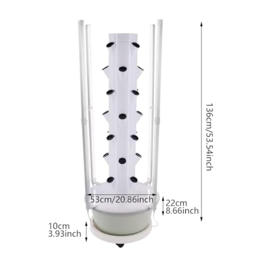 İç/dış mekan bahçe çiftlikleri - Hydroponic Tower incelemesi ve fiyatı